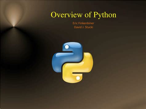 Powerpoint Presentations Ppt Collection For Python Programming Hot