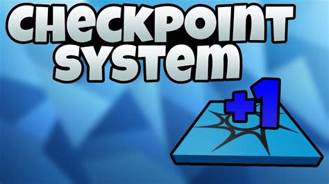 How To Make A Checkpoint System Roblox Studio Youtube