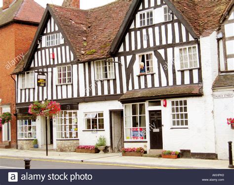 Alcester Warwickshire United Kingdom England Stockfoto, Lizenzfreies ...