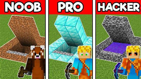 DE BASE SECRETA NOOB A BASE SECRETA PRO NO MINECRAFT YouTube