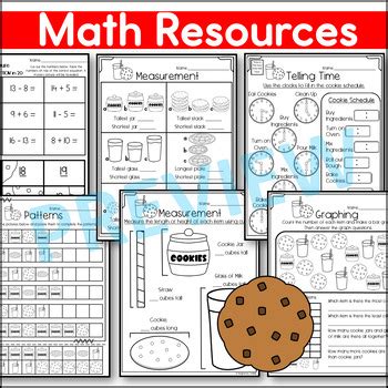 Cookie Day Themed Activities And Worksheets End Of The Year Review