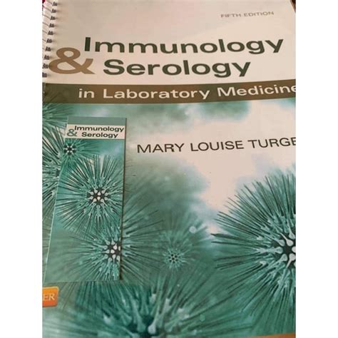 Coilbound Medtech Books Immunology Serology In Laboratory Medicine