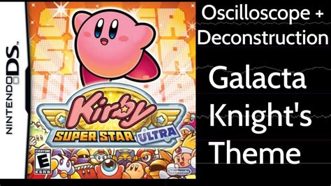 Galacta Knight S Theme Kirby Super Star Ultra Oscilloscope