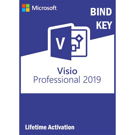 Microsoft Visio 2019 Professional Universal Version BIND KEY For