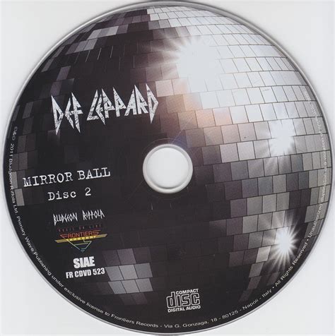 Cries From The Quiet World Def Leppard Mirror Ball Live More