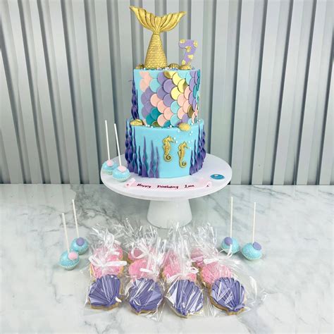 Mermaid Package 2 Glance Cake