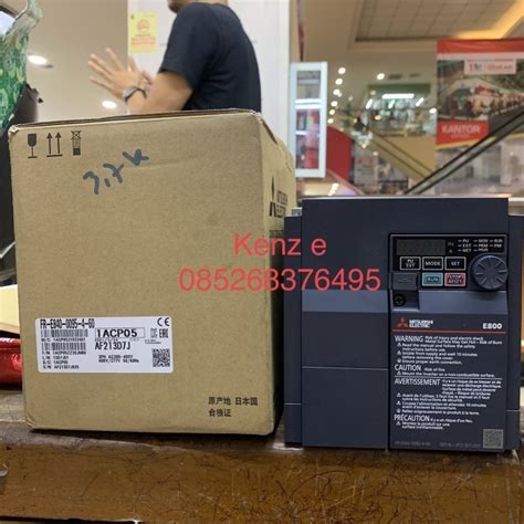 Jual INVERTER MITSUBISHI FR E840 0095 4 60 3 7kw Shopee Indonesia