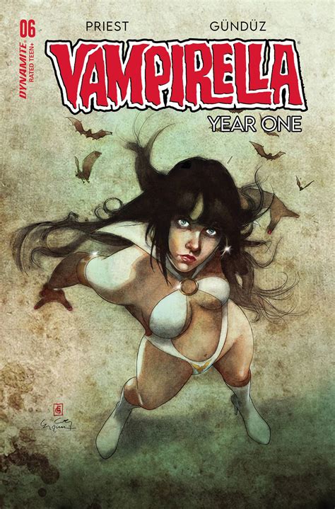 JAN239008 VAMPIRELLA YEAR ONE 6 CVR N FOC GUNDUZ ORIGINAL Previews