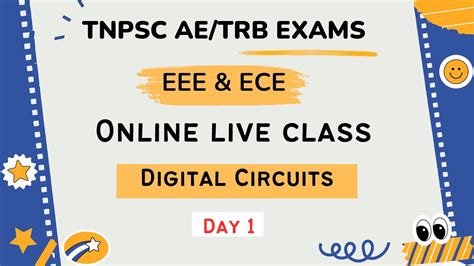 Tnpsc Ae Trb Anna University Ap Exams Digital Circuits Ece And Eee