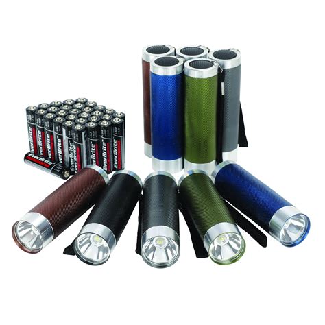 Ozark Trail Pack Aluminum Mini Led Flashlight Lumen Colors