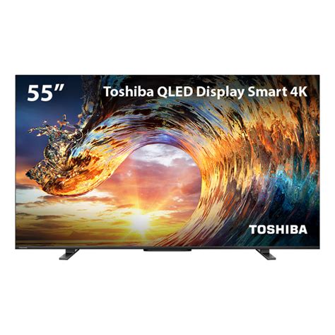 Smart Tv Qled 55 4k Toshiba 55m550l Vidaa 3 Hdmi 2 Usb Wi Fi Tb014m