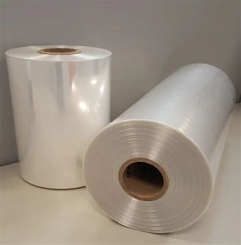 PVC Plain Polyolefin Shrink Film For Packaging Packaging Type Roll