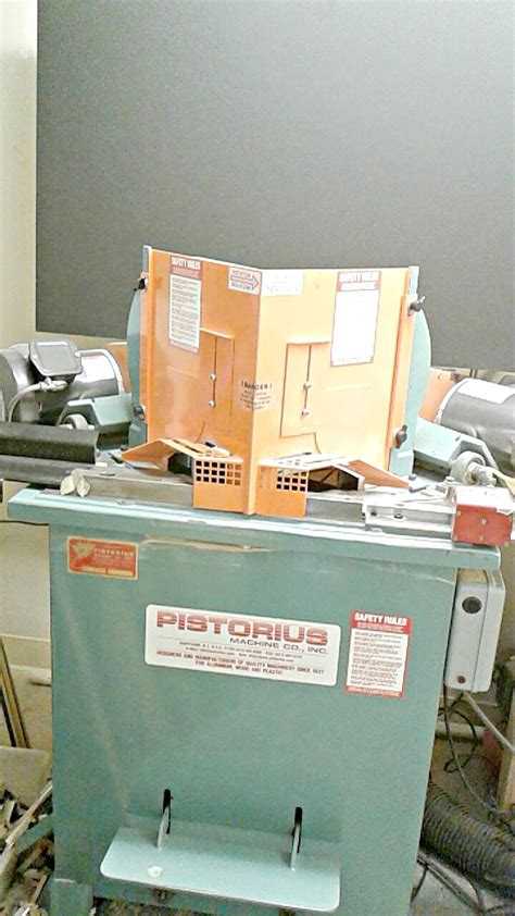 Used Pistorius EMN 12 EMN12 Double Mitre Miter Saw