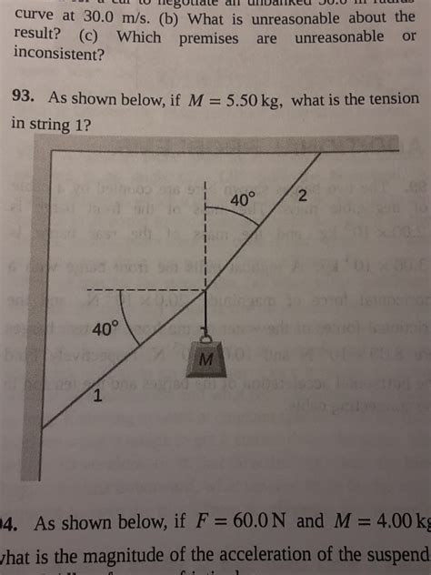 Answered 93 As Shown Below If M 5 50 Kg Bartleby