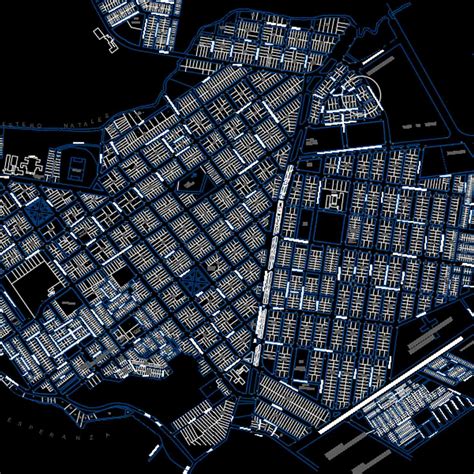 Plano Ciudad De Puerto Natales En Cad Bim Cat Logo Arquitectura