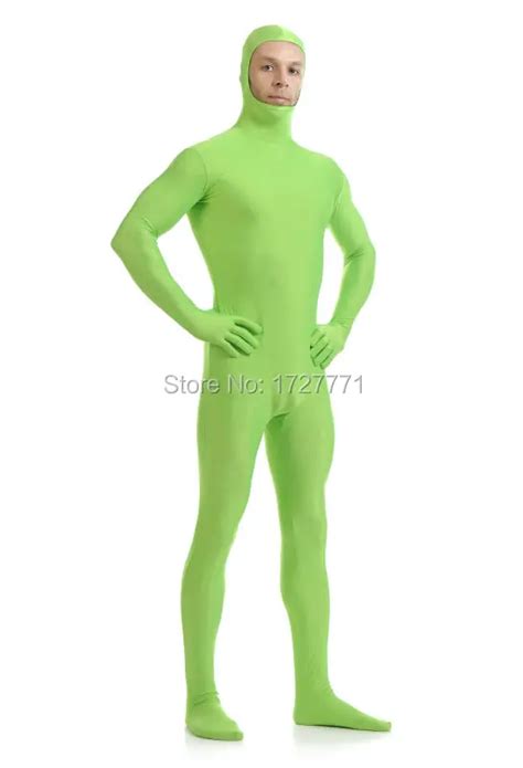 Buy Ls7208 Green Shiny Lycra Spandex Tights Unisex