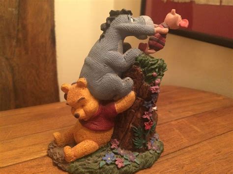 Simply Pooh Figurine Disney Store Winne The Pooh Eeyore And Piglet Push