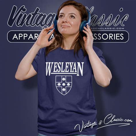 Wesleyan University Shirt - Vintage & Classic Tee