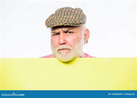 Advertisement Shop Inspired Mature Man In Formal Suit Advertisement