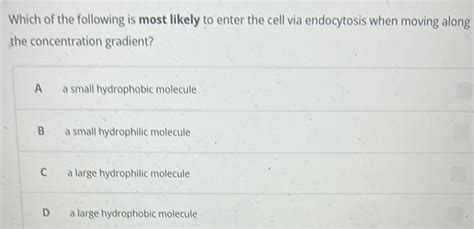 [answered] Which Of The Following Is Most Likely To Enter The Cell Via Kunduz