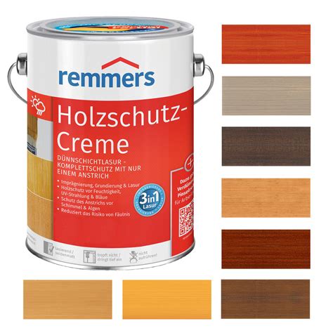 Remmers Holzschutz Creme Profi Holzschutzlasur Holzlasur