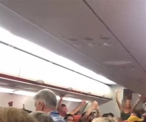 Easyjet Sex Couple Punch Air With Pride And High Five As Passengers Cheer In New Footage Daily