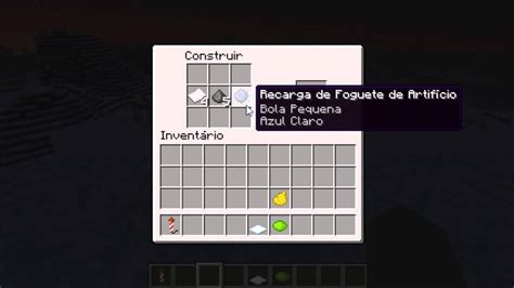 Como Fazer Fogos De Artificio No Minecraft Youtube