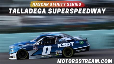 NASCAR Xfinity Sparks 300 At Talladega Live Stream 2022