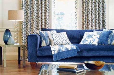 What Color Curtains Go With A Navy Blue Couch Homeminimalisite