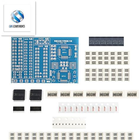 China baixo preço smt smd componente placa de prática de soldagem kit