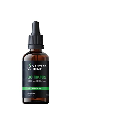 Cbd Tincture 3000 Mg Vantage Hemp