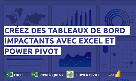 Conception Des Tableaux De Bord Impactants Avec Excel Et Power Pivot