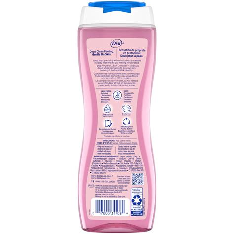 Dial Energize And Boost Body Wash Berry Burst Shop Body Wash At H E B