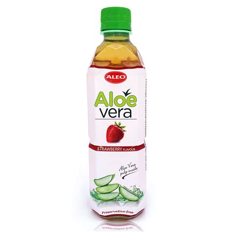 Aloe Vera G Rimas Aleo Strawberry Ml Kaina Pigu Lt