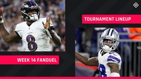 Fanduel Picks Week 14 Nfl Dfs Lineup Advice For Daily Fantasy Football