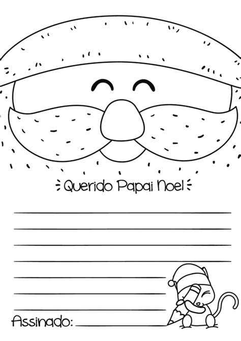 50 DESENHOS DE PAPAI NOEL PARA COLORIR E IMPRIMIR