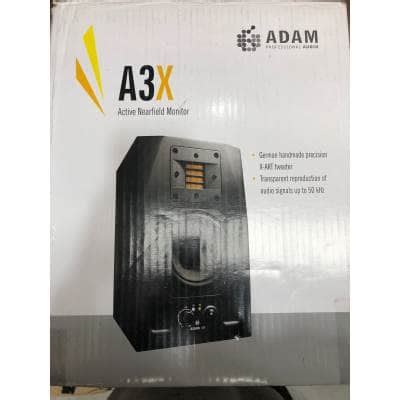 Adam Audio A X Active Studio Monitor B Stock Adam Audio From Inta