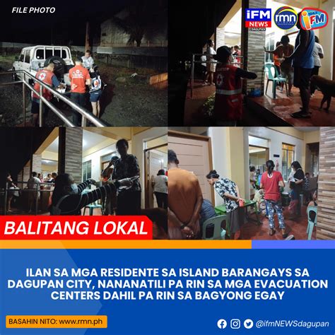 Ilan Sa Mga Residente Sa Island Barangays Sa Dagupan City Nananatili