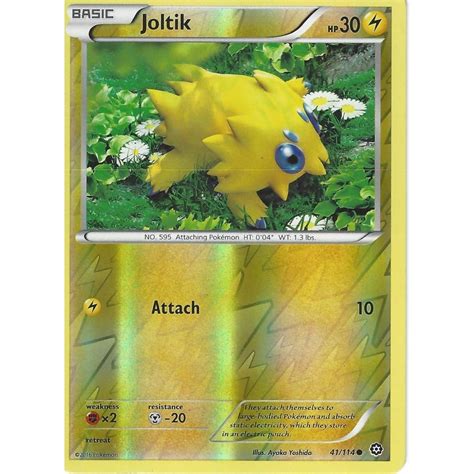 Pokemon Trading Card Game Pokemon Xy Steam Siege Card Joltik