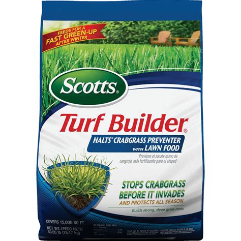 Scotts Turf Builder 40 05 Lb 15 000 Sq Ft Halts Crabgrass Preventer With Lawn Food Do It Best