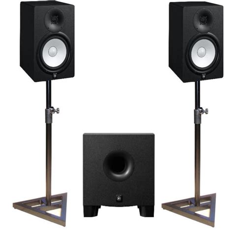 Yamaha HS8 8 Active Studio Monitors With HS8S Subwoofer