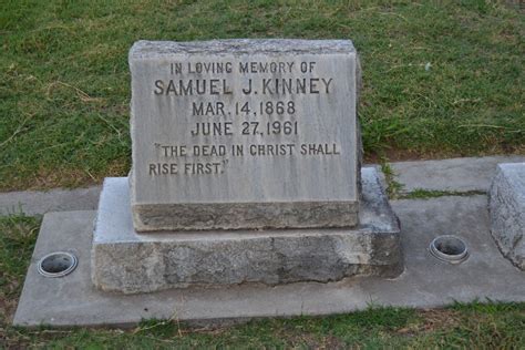 Samuel James Kinney Find A Grave Memorial