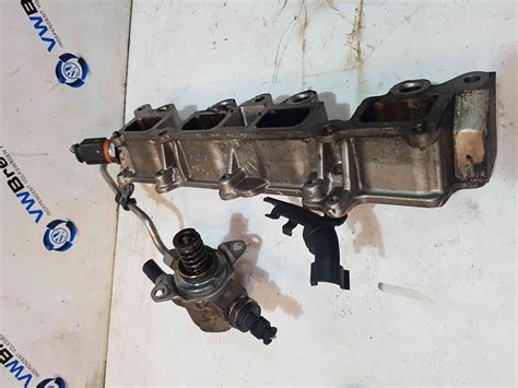 Volkswagen Tiguan 2007 2011 14 Tsi Fuel Injector Rail Manifold Fuel Pump Cava Store Used