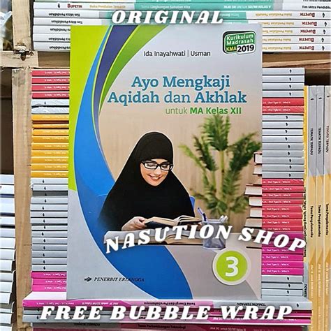 Jual Buku Ayo Mengkaji Aqidah Dan Akhlak Kelas 1 2 3 X Xl Xll MA