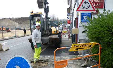 Montr Al La Cluse Chantier Des Travaux Sur Le R Seau Deau Rue Des