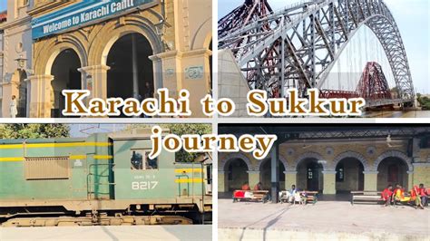 Karachi To Sukkur Journey Travel Vlog Train Journey Youtube