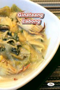 Ginataang Labong Recipe Or Bamboo Shoots In Coconut Milk