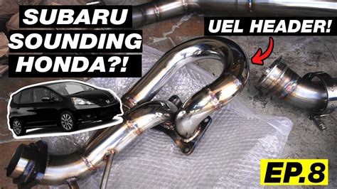 BEST SOUNDING HONDA FIT EVER INSANE EXHAUST INSTALL Honda Fit