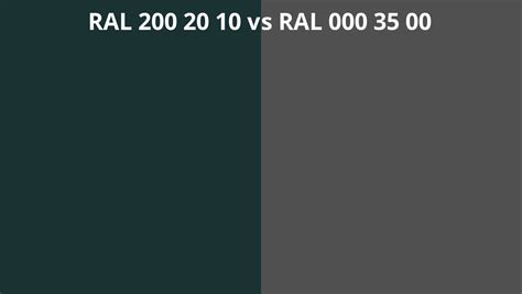 Ral 200 20 10 Vs 000 35 00 Ral Colour Chart Uk