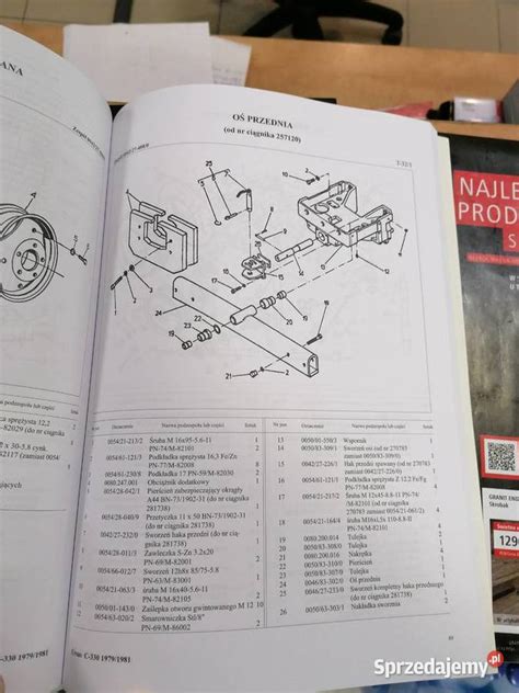 Katalog części Ursus C 330 Łańcut Sprzedajemy pl